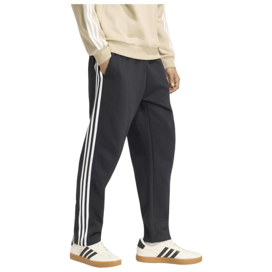 Adidas Ανδρικό παντελόνι φόρμας Essentials 3-Stripes Fleece Tapered Open Hem Pants